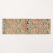 Het beroemde vogelpatroon van William morris Yogamat (Voorkant (horizontaal))