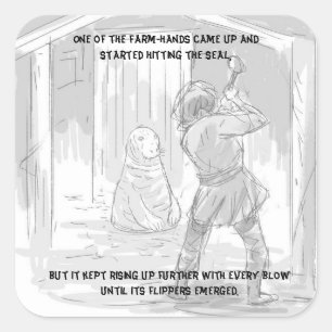 Het beroemde zegel van Eyrbyggja Saga