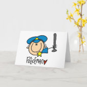 Het Beroep van de politieagent Kaart (Gele Bloem)