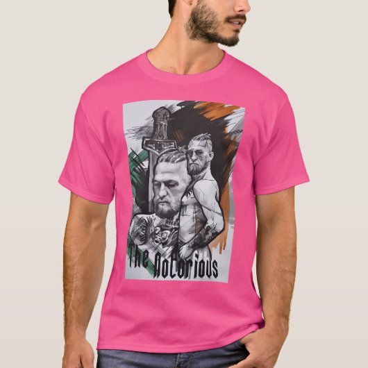 Het beruchte McGregor Art Design T-shirt (Voorkant)