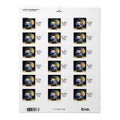 Het beschermende Hoesje van de aarde Etiket (Full Sheet)