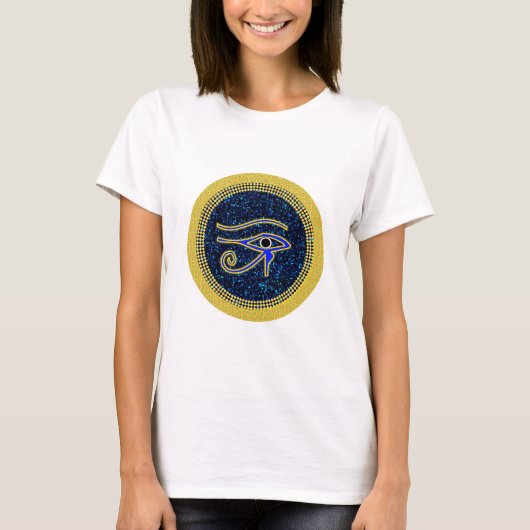 Het beschermende oog van Horus T-shirt (Voorkant)
