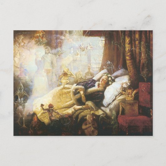 Het beschouw je als de domme dingen die dromen mak briefkaart (Voorkant)