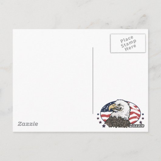 Het beschuldigen van het Pistool Briefkaart (Achterkant)