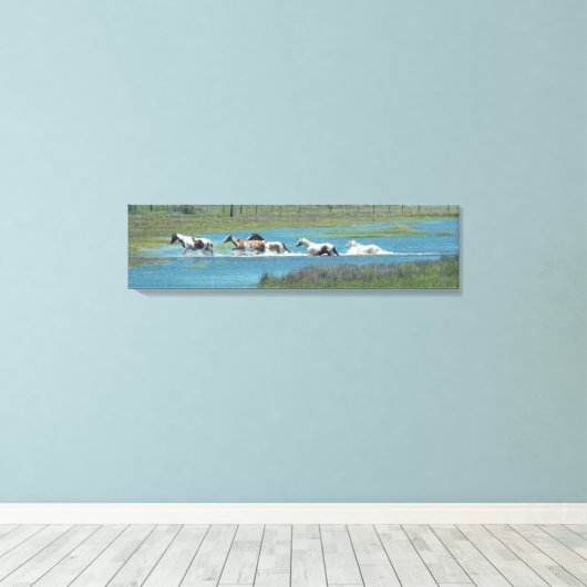 Het beslag van Leslie Peppers Canvas Afdruk (Insitu (Houten vloer))