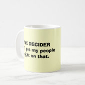 HET BESLUIT KOFFIEMOK (Voorkant links)