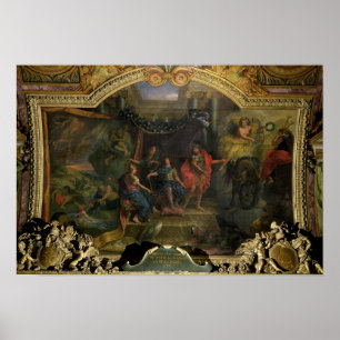 Het besluit om oorlog te voeren tegen Nederland Poster