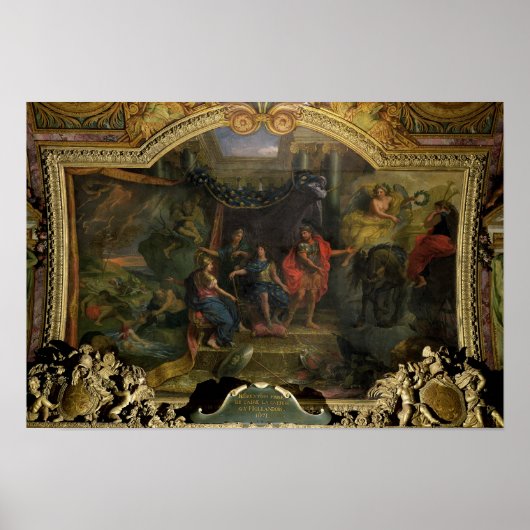 Het besluit om oorlog te voeren tegen Nederland Poster (Voorkant)