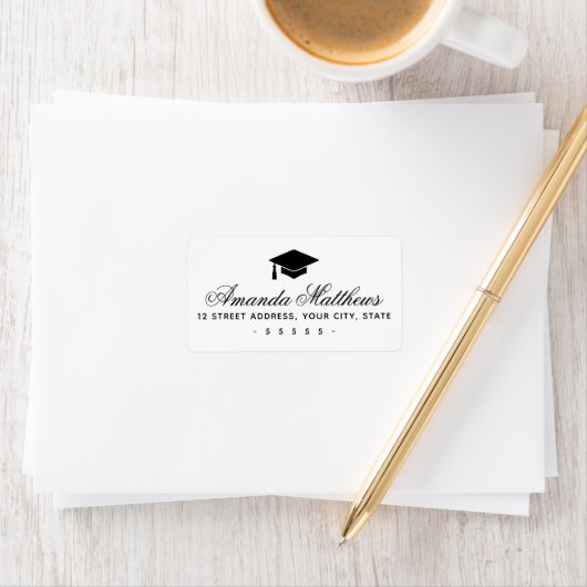 Het besnoeiingsmaximum elegant van de manuscriptte etiket (Insitu)