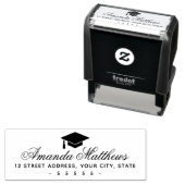 Het besnoeiingsmaximum elegant van de manuscriptte zelfinktende stempel (In situ)