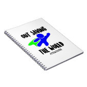 HET BESPAREN VAN DE WERELD (LERAAR) NOTITIEBOEK (Rechterzijde)