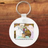 Het Best Geklede Cactus Grappige Cadeaus & Verzame Sleutelhanger (Voorkant)