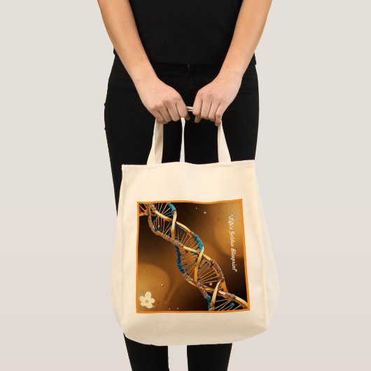 "Het bestaan ontrafeld" Tote Bag (Voorkant (product))