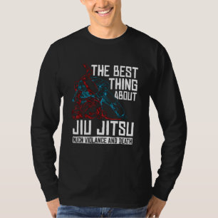 Het Beste aan Jiu Jitsu Martial Fighter Jiu T-shirt