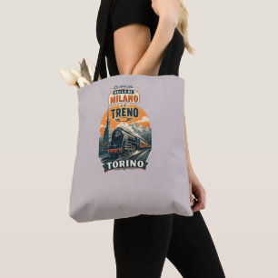 Het Beste aan Milaan is de Trein naar Turijn Tote Bag