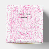 Het beste aanpassen van uw persoonlijke Favoriet B Bedankdoosjes (Bovenkant)