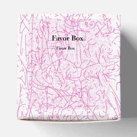 Het beste aanpassen van uw persoonlijke Favoriet B Bedankdoosjes (Bovenkant)