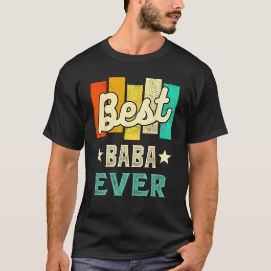 Het beste Baba T-shirt aller tijden  Baba (Voorkant)