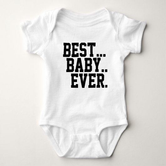 Het beste...Baby. ooit. House of Heron Original Romper (Voorkant)