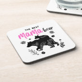 Het beste Beer van mama Bier Onderzetter (Linkerzijde)