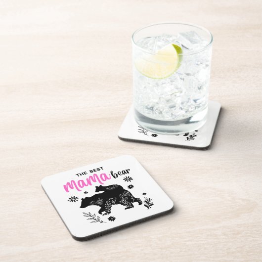 Het beste Beer van mama Bier Onderzetter (Rechterzijde)