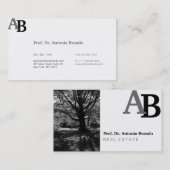 Het beste bij Portret-afbeeldingen Visitekaartje (Voorkant / Achterkant)