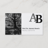 Het beste bij Portret-afbeeldingen Visitekaartje (Achterkant)