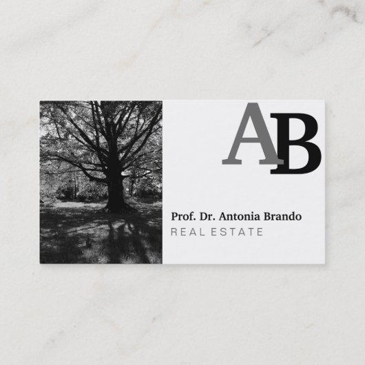 Het beste bij Portret-afbeeldingen Visitekaartje (Achterkant)