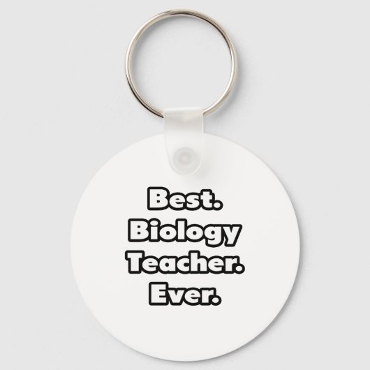 Het beste. Biologie leraar. Ooit. Sleutelhanger (Voorkant)
