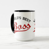 HET BESTE BOSS VAN DE WERELD MOK (Voorkant links)