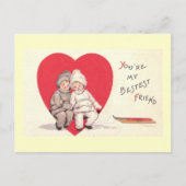 Het beste Briefkaart van Friend Valetine (Voorkant)