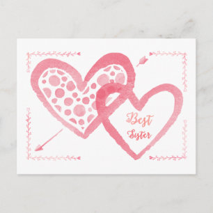 Het beste Briefkaart van Valentijn van de Zuster