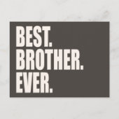 Het beste. Broer. Ooit. Briefkaart (Voorkant)