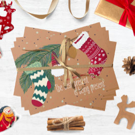 Het beste cadeau. Aanpasbaar Feestdagen Kaart