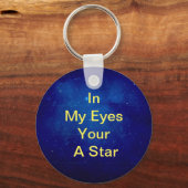 Het beste cadeau dat je kunt geven met betekenis sleutelhanger (Voorkant)