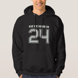 Het beste cadeau voor verjaardag 24 december hoodie