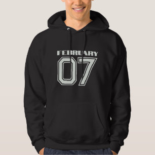 Het beste cadeau voor verjaardag 7 februari hoodie