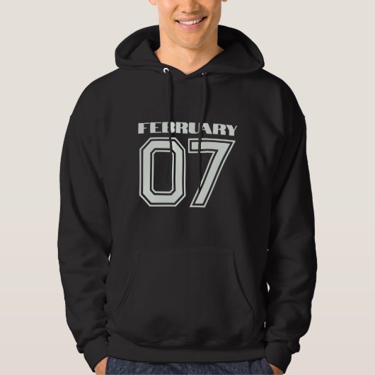 Het beste cadeau voor verjaardag 7 februari hoodie (Voorkant)