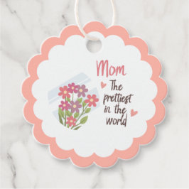 Het beste cadeaukaartje voor mama - Moederdag Bedankjes Labels