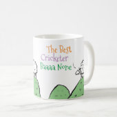 Het Beste Cricketspeler Koffiekopje Koffiemok (Voorkant rechts)