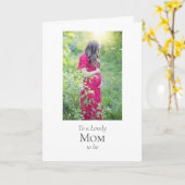 Het beste dat je mama ooit verwacht! Kaart (Gele Bloem)