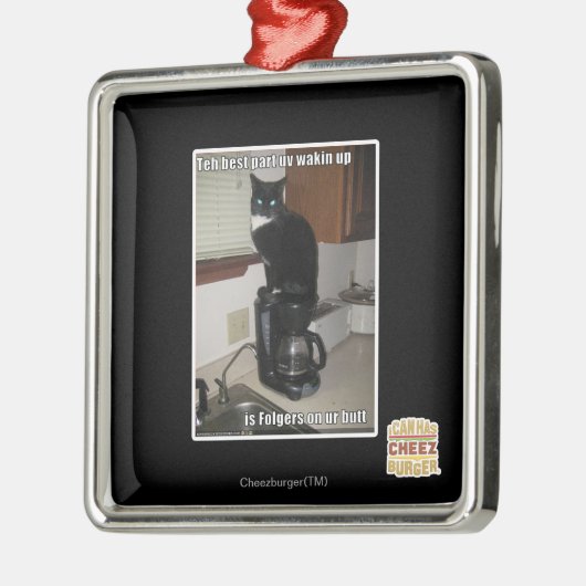 het beste deel dat uv wakker wordt metalen ornament (Links)