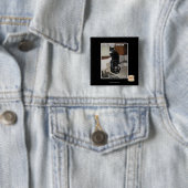 het beste deel dat uv wakker wordt vierkante button 5,1 cm (In situ)
