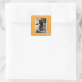 Het beste deel UV Wakker worden Vierkante Sticker (Tas)