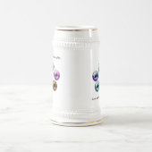 Het beste deel van wakker worden.... bierpul (Center)