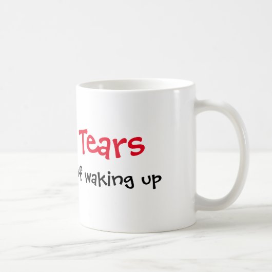 Het beste deel van wakker worden koffiemok (Rechts)