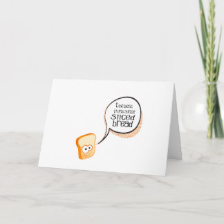 Het beste Ding sinds Gesneden Brood Bedankkaart