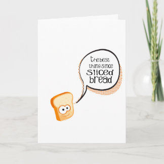 Het beste Ding sinds Gesneden Brood Bedankkaart