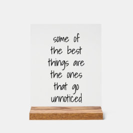 Het Beste Dingen Acryl Bord