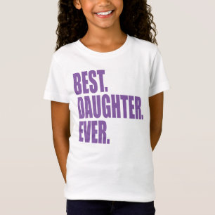 Het beste. Dochter. Ooit. (Paars) T-shirt